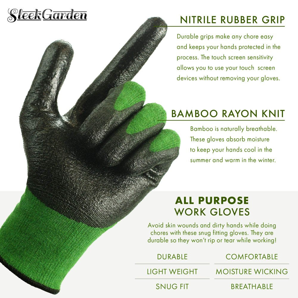 Bamboo Gardening Gloves 