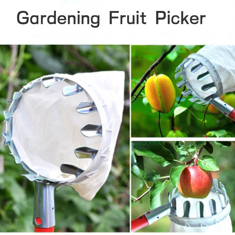 PickingPro™ Gardening Metal Fruit Picker