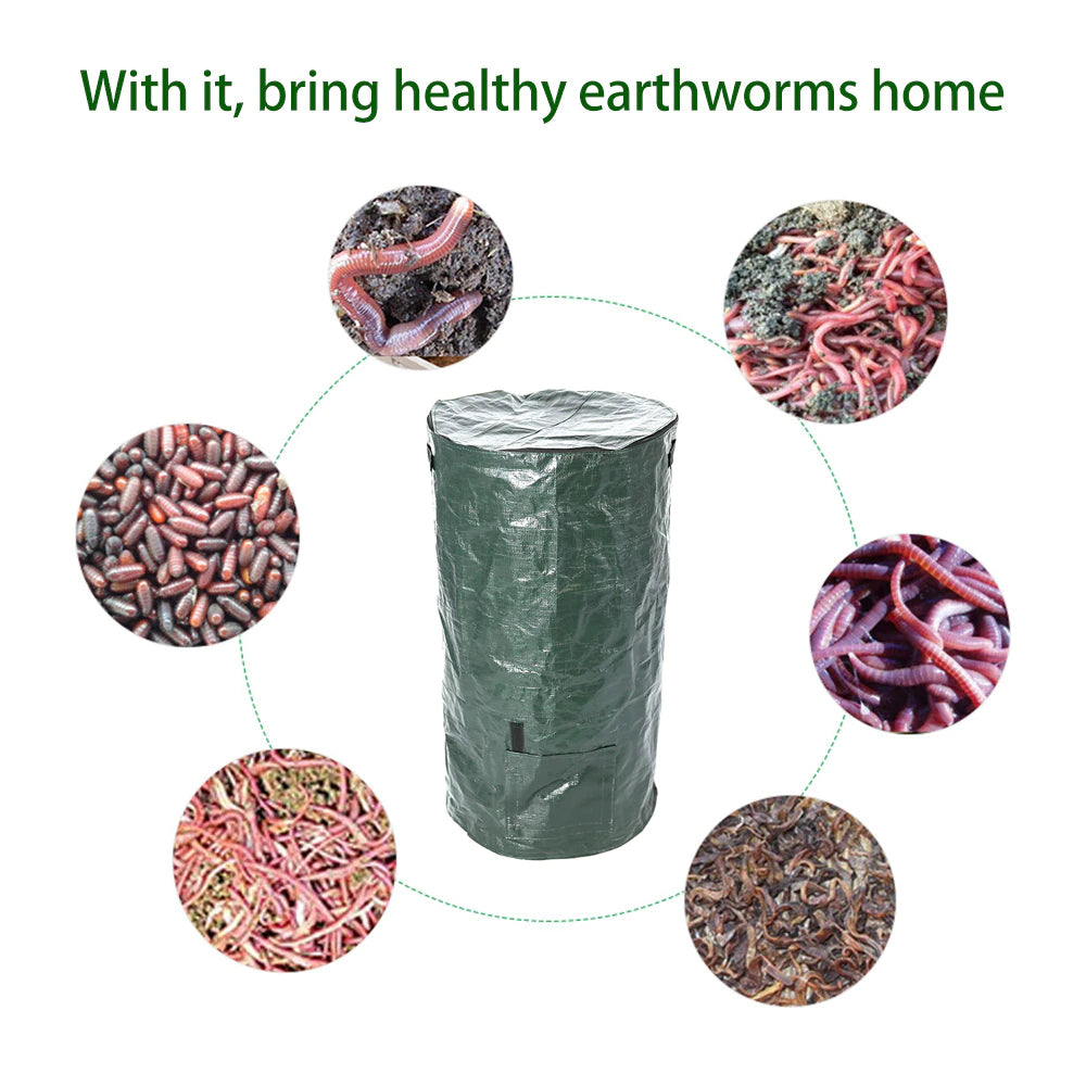 Organic Gardening Compost Waste Bag 