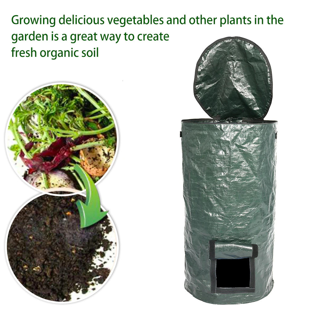 Organic Gardening Compost Waste Bag 